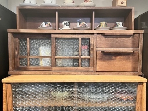 ベルメゾン　キッチンカウンター上収納　キッチン収納