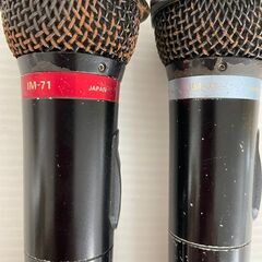 【JOYSOND】  ジョイサウンドマイク IM-7 2本セット ①の画像