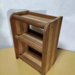 【取引中】小さい本棚　歪みあり　おそらくDIYの棚