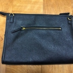 黒 ブラック 2way クラッチバッグ ショルダーバッグ カプリシュレマージュの画像