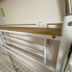 美品☆階段付きロフトベッドの画像