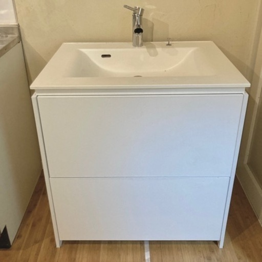 サンワカンパニー洗面台 W750 +LIXILミラーキャビネット