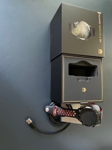 (受け渡し予定)HUAWEI(ファーウェイ) Watch GT2 交換品 ほとんど使用していない美品です!! 2月末まで値下げします!