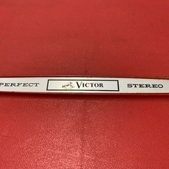 昭和レトロ、ビクター　ポータブルステレオレコードプレイヤーの画像