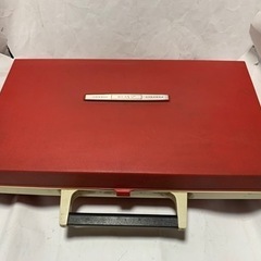 昭和レトロ、ビクター　ポータブルステレオレコードプレイヤーの画像
