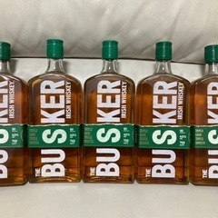 【決まりました】未開栓　バスカーアイリッシュウイスキー5本（引取希望）