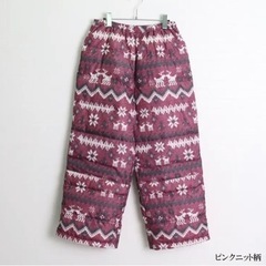 ♥️新品♥️ ホワイトダックダウン パンツ ● 部屋着 の 防寒...