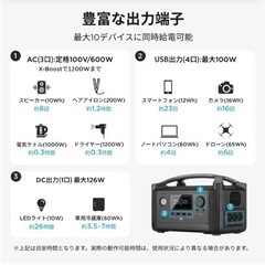 エコフローポータブル電源の画像