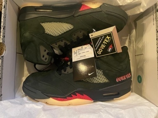 ジョーダン5 レトロ　GORE-TEX オフノワール　27.5