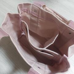 新品タグ付き　LIZDAYS　くすみピンク　ミニバッグ　仕切り大容量　の画像