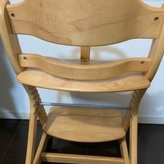 お譲り先決まりました　大和屋すくすくチェア　ベビーチェア　無料　あげますの画像