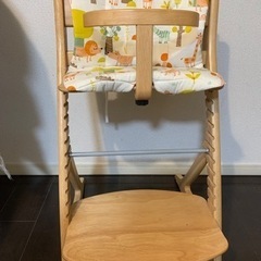 お譲り先決まりました　大和屋すくすくチェア　ベビーチェア　無料　あげますの画像