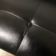 カリモク60 Kチェア2シーター スタンダードブラック ソファーの画像