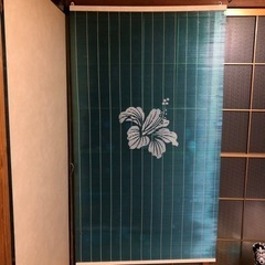 ハイビスカス ブラインド風すだれ