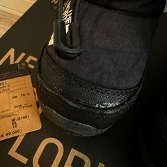 ノースフェイス　ヌプシ　キッズ　ブーツ　ブラック　16cm の画像