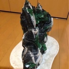 新品● ★万里の長城置物の画像