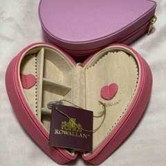 本革 【ROWALLAN of SCOTLAND】２ピース ジュエリーボックス ロワラン　オブ　スコットランド 　の画像