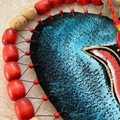 海外製個性的なデザインハート型インテリア♡の画像