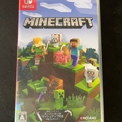 minecraft NintendoSwitch版　ソフト　箱付き