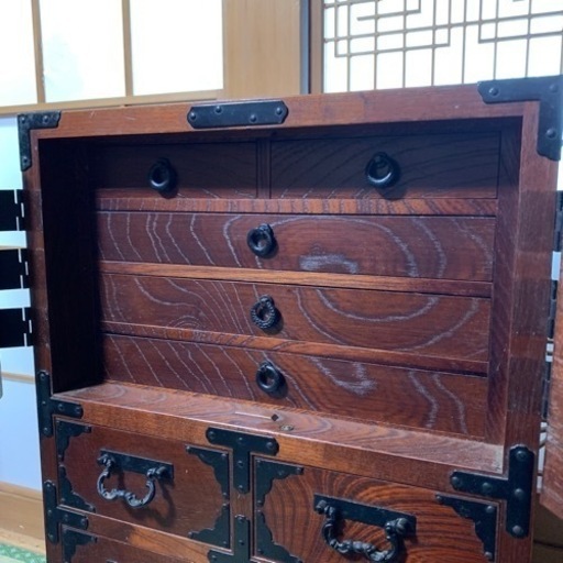 装飾箪笥 時代家具 民芸家具 和箪笥チェスト 和箪笥
