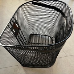 自転車のカゴ