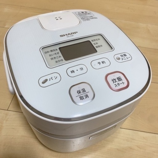 SHARP(シャープ) 炊飯器 3合炊き KS-C5K-W 2017年製