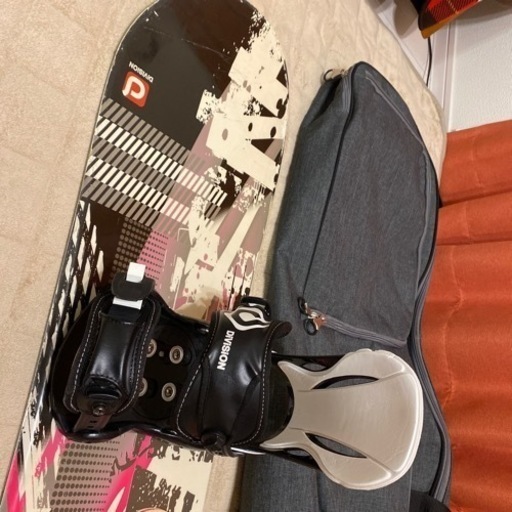 division スノーボード × naked 26cm  メンズ  セット