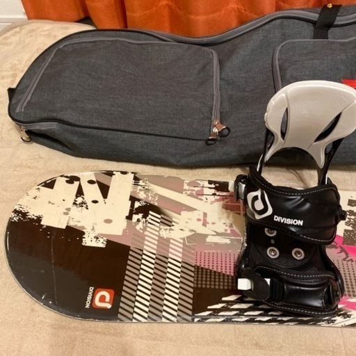 division スノーボード × naked 26cm  メンズ  セット