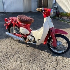 HONDAリトルカブ　AA01  赤の画像