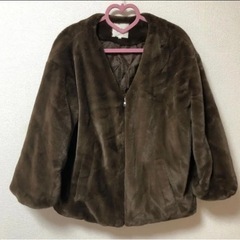 OZOC  フェイクファーコート