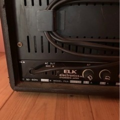レア！ELK PA-101 SOLIDSTATE PA機器 パワードミキサーアンプ ベース ボーカル　ビンテージアンプの画像