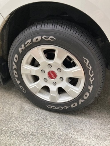 タイヤ&ホイールセット　盗難ロックナット付き