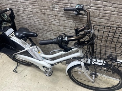 東京23区配達無料　新基準 ブリヂストン ＨＹＤＥＥ　8.9Ah リチウム 電動自転車 中古　BS92