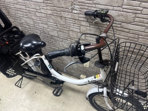 新生活応援SALE 東京23区配達無料　新基準 ヤマハ　パスBabby　12.8Ah リチウム 電動自転車 中古　92