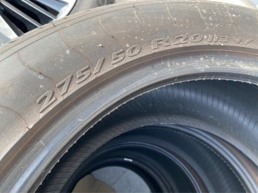 メルセデスベンツ GクラスG63  純正275/50R20 タイヤ