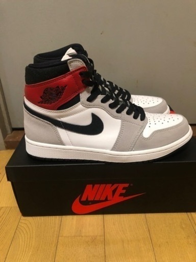 ジョーダン1 ハイOG  ライトスモークグレー