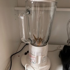 ミキサー　白　シンプルの画像