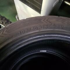 値下げ💴⤵️サイレンタイヤ　195 50 15 4本セットの画像