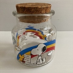 スヌーピー　ガラス瓶の画像