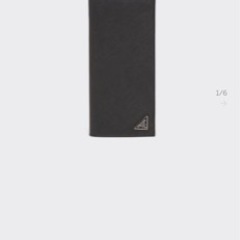 【定価10%以下】PRADAの長財布(紺色)お売りしますの画像