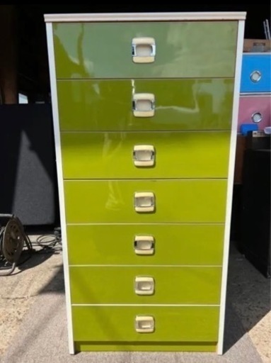 レトロポップタンス 昭和家具 アンティークビ ンテージ