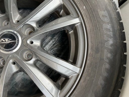 DUNLOP スタッドレス　ホイール付き4本