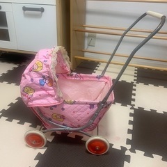 お人形用レトロベビーカー