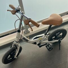 【処分セール〆3/15】ピープル ケッターサイクル　12インチ ホワイト　子供用自転車　People