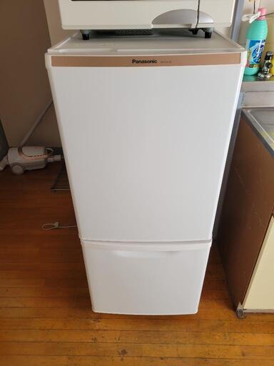 Panasonic 2ドア冷蔵庫 NR-B147W-W 2015年製 138L