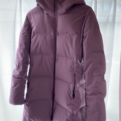 【未使用】UNIQLOユニクロ　シームレスダウンコート　パープル