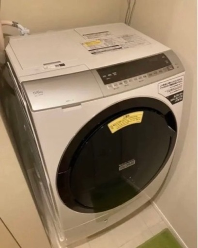 日立ドラム式洗濯機 2020年製　HITACHI BD-SX110EL(左開きドアタイプ)