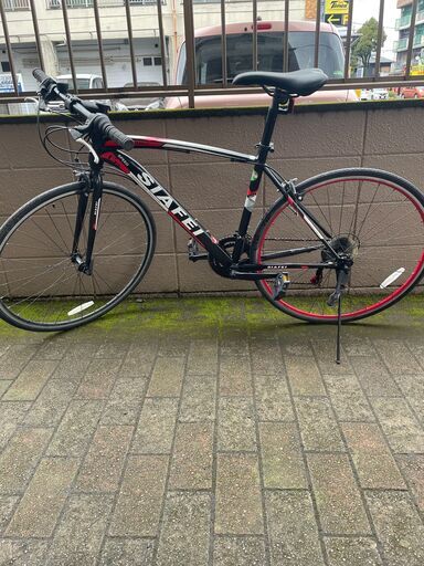 リサイクルショップどりーむ荒田店　No546 エコNo15586X 自転車　クロスバイク　２８インチ　SIAFEI　ギア切り替え２×７段　大人気のクロスバイク♪　新品定価２２０００円程　状態良好です♪