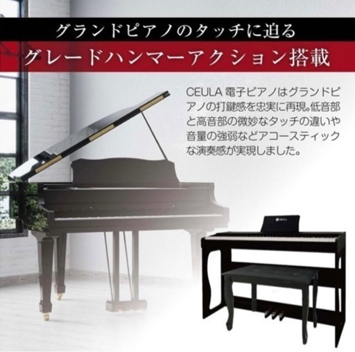 CEULA 電子ピアノ　midi対応