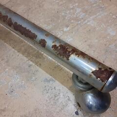 キャスター付き 洋服ラック　ジャンクの画像